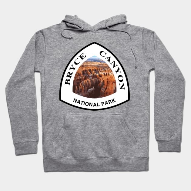 Bryce Canyon National Park shield Hoodie by nylebuss